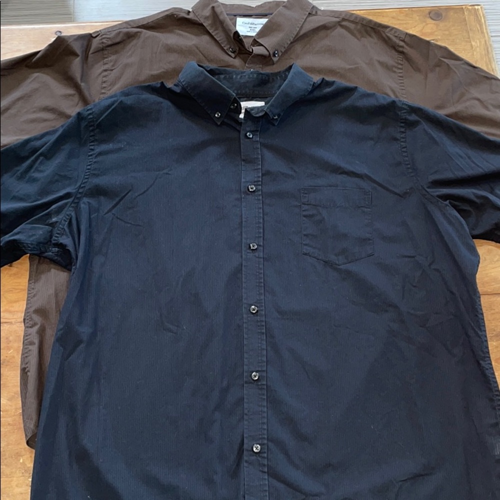 Croft & Barrow XXL men’s button down shirts